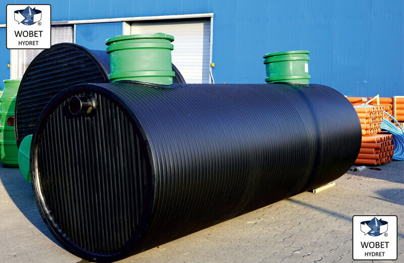 Czy zbiornik na deszczówkę wymaga zgłoszenia? zbiornik na deszczowke do zagospodardowania 8 m3 dwuplaszczowy z filtrem wobet hydret1 800x533