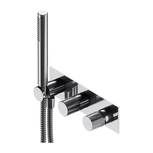 CONTOUR Bateria prysznicowo-wannowa podtynkowa z rączką prysznicową (CT8035-1CR)